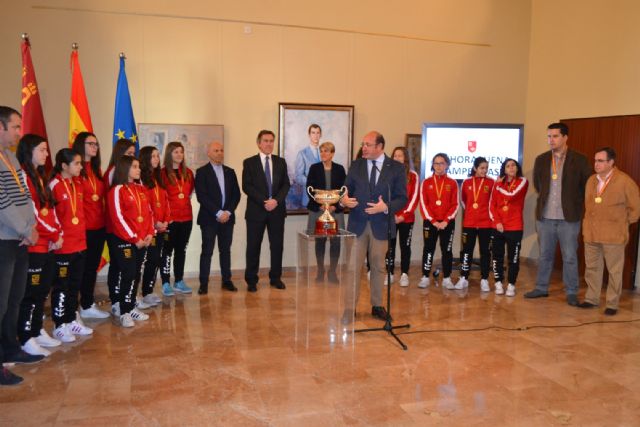 Recepción en la Comunicad Autónoma a las campeonas - 3, Foto 3