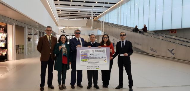 El Aeropuerto Internacional Región de Murcia protagoniza el cupón de la ONCE del próximo lunes - 1, Foto 1