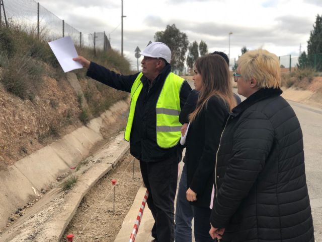 Comienzan las obras de la avenida Libertad de Guadalupe que contará con una nueva acera para garantizar la seguridad de los vecinos - 1, Foto 1