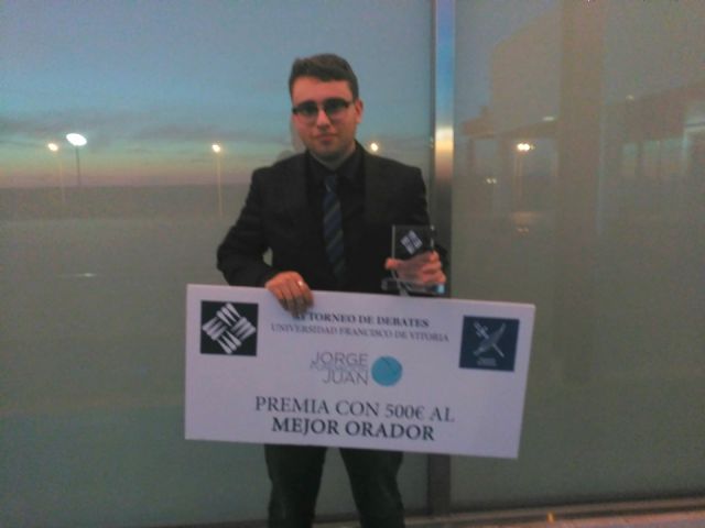 El Club de Debate de la Universidad de Murcia se alza con el Premio al Mejor Orador - 2, Foto 2