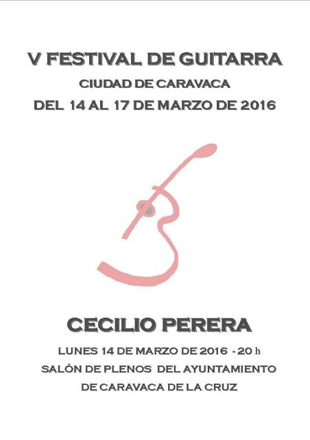 El Festival de Guitarra de Caravaca se abre hoy con el taller 'Cultura y arte de Corea' y el concierto de Perera - 3, Foto 3