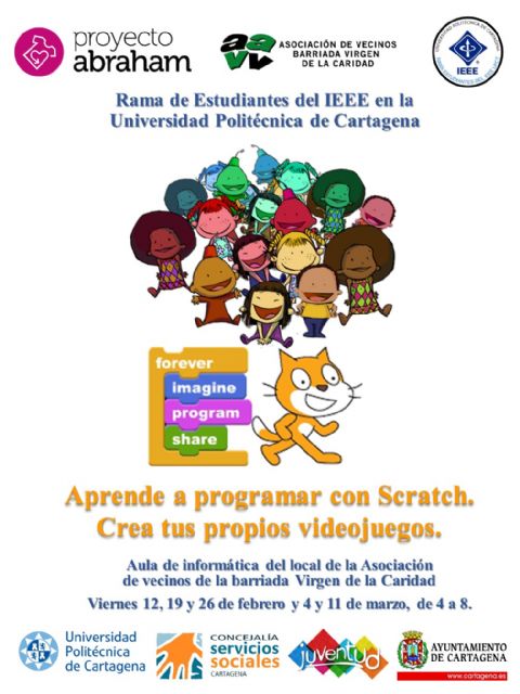 Una veintena de chavales aprenden a programar con Servicios Sociales y el Proyecto Abraham - 4, Foto 4