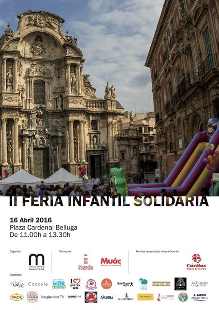 Los niños vuelven a ser protagonistas del comercio de Murcia Centro en la II Feria Infantil Solidaria - 1, Foto 1