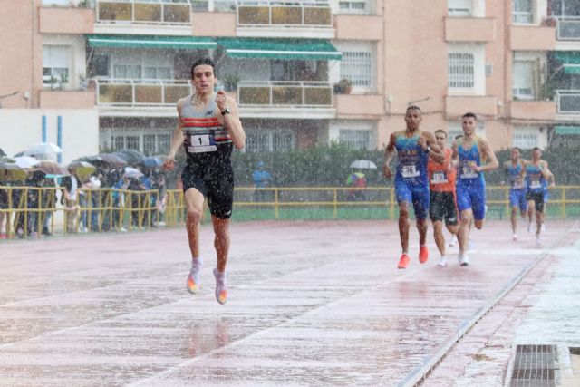 La ilusión y la lluvia protagonistas del XXXIV Trofeo de Atletismo Ciudad de Cartagena - 1, Foto 1