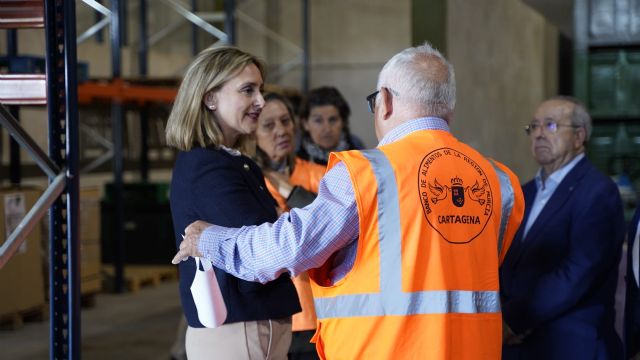 La consejera de Política Social visita el Banco de Alimentos de Cartagena - 1, Foto 1