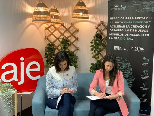 Fundación Hiberus y AJE Zaragoza se unen para impulsar el emprendimiento tecnológico - 1, Foto 1