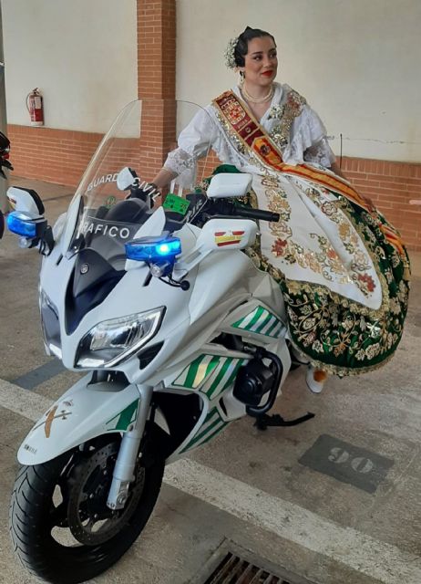 La Reina de la Huerta 2023 y sus damas de honor visitan las instalaciones de la Guardia Civil de Murcia - 1, Foto 1