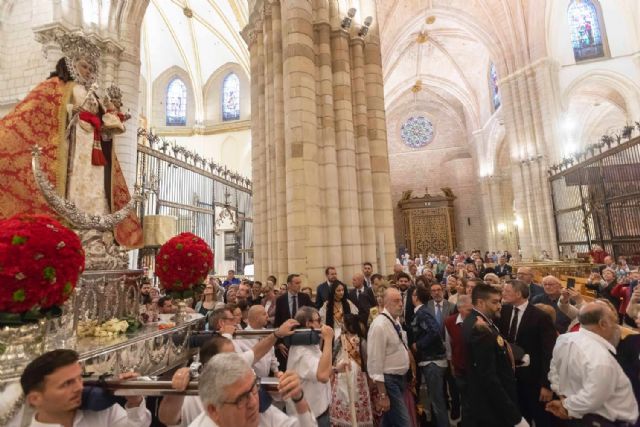 Fernando López Miras asiste a la eucaristía de despedida de la Virgen de la Fuensanta - 1, Foto 1