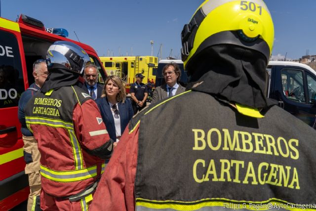 Cartagena, escenario de uno de los mayores simulacros de rescate en un puerto español - 1, Foto 1