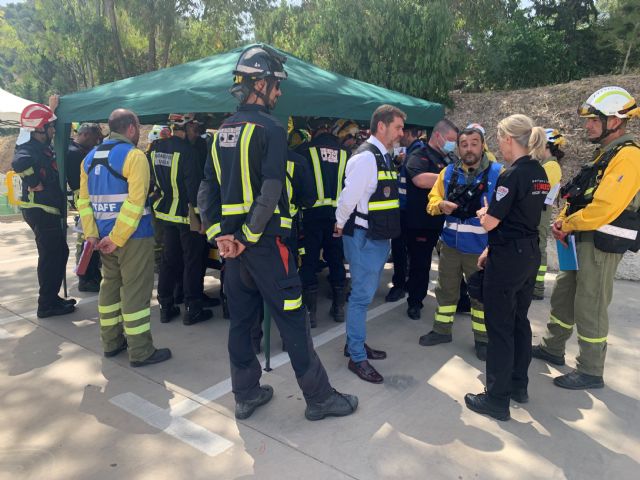 La Comunidad organiza un simulacro de incendio forestal para ejercitar la coordinación en las tareas de extinción - 1, Foto 1