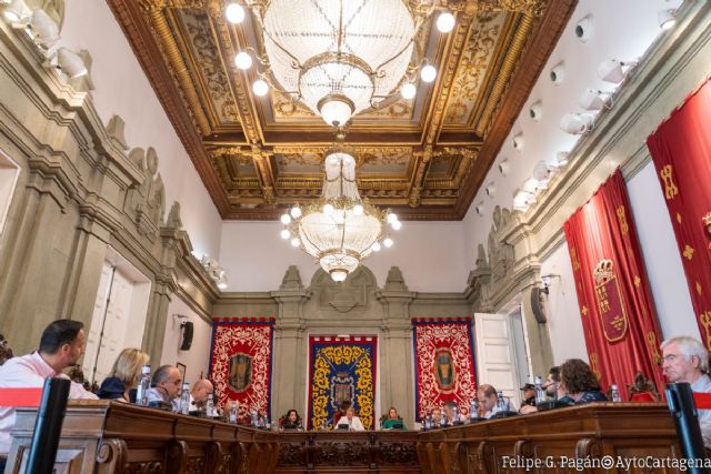 El Pleno del Ayuntamiento de Cartagena cierra la undécima legislatura de la democracia - 1, Foto 1