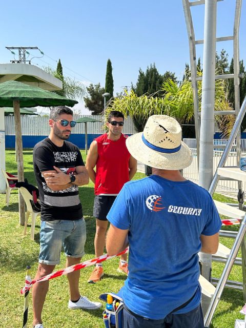 Instaladas las cámaras de seguridad y los sensores de movimiento en las piscinas de verano de Puerto Lumbreras - 4, Foto 4