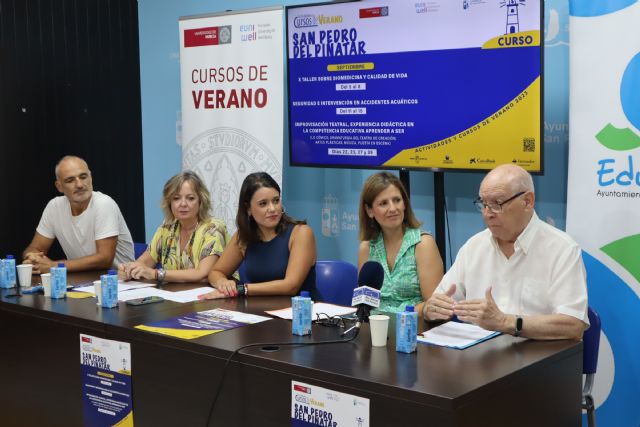 San Pedro del Pinatar acoge en septiembre cursos de verano de la Universidad de Murcia sobre teatro, salvamento y biomedicina - 1, Foto 1