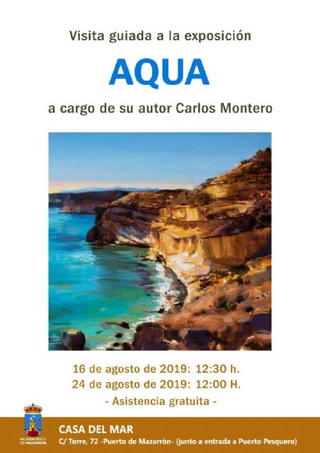 Cultura programa 2 visitas guiadas para descubrir ´Aqua´ de la mano de Carlos Montero - 1, Foto 1