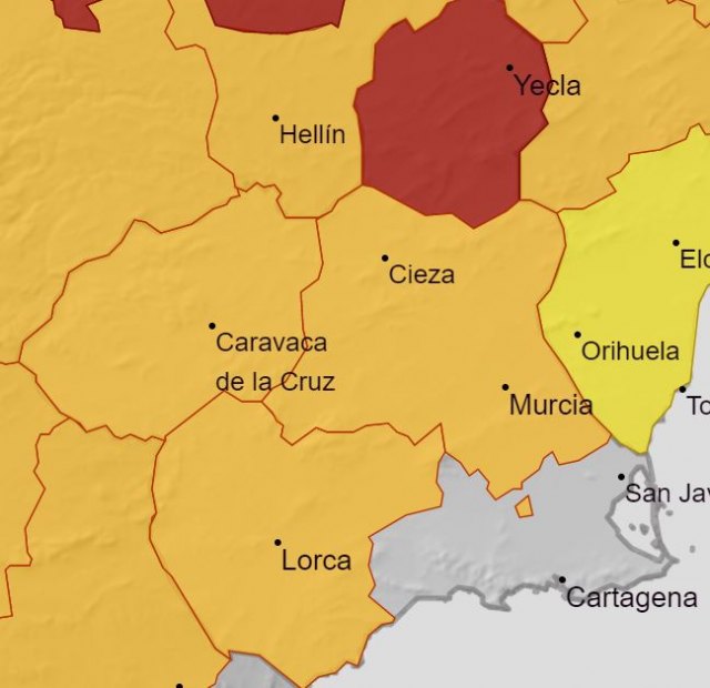 Meteorología actualiza el aviso para hoy sábado de fenómenos adversos por altas temperaturas - 1, Foto 1