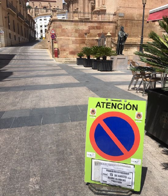 La Policía Local cortará el tráfico mañana en la zona centro con motivo de la procesión de la Virgen del Cisne - 1, Foto 1