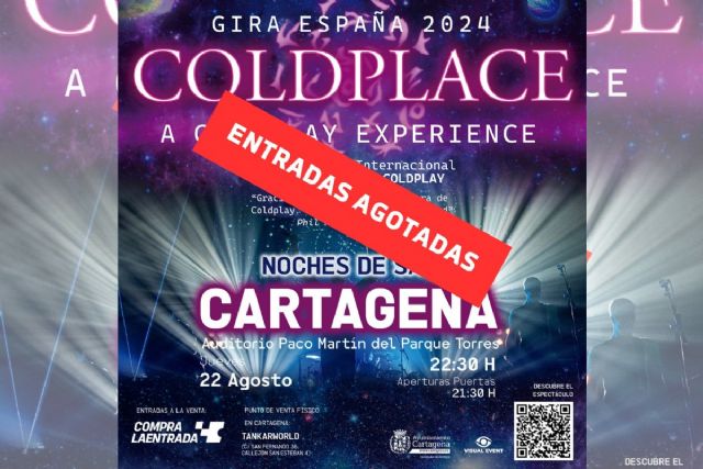 Entradas agotadas para los conciertos de El Arrebato y el tributo Coldplace en Cartagena - 1, Foto 1