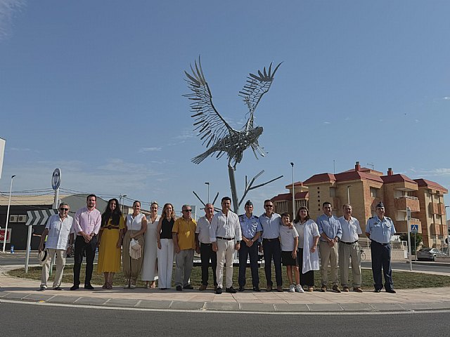 El Águila de la Academia vuelve a volar en la entrada de San Javier El Águila de la Academia vuelve a volar en la entrada de San Javier