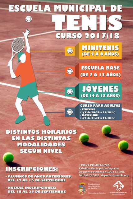 Los cursos de natación, la Liga de Fútbol Sala y la Escuela de Tenis abren sus plazos de inscripción - 1, Foto 1