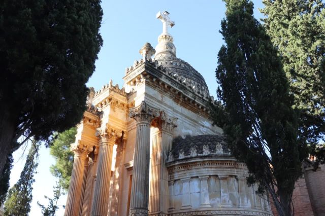 Huermur logra que Cultura reconozca la protección de más de medio centenar de panteones, sepulcros y rejerías del cementerio de Murcia - 2, Foto 2