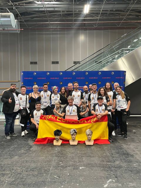 España logra la medalla de bronce en el Mundial de Peluquería por equipos - 5, Foto 5