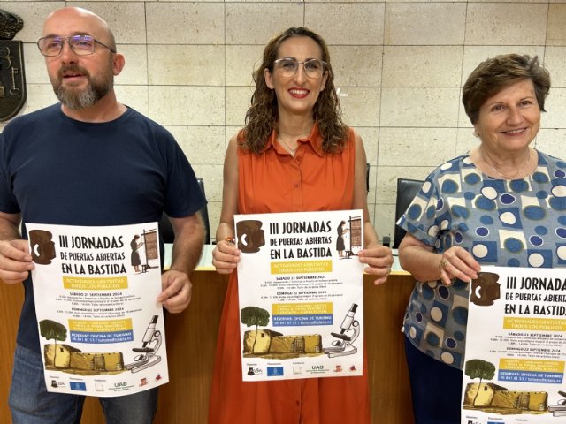 Las III Jornadas de Puertas Abiertas en La Bastida se celebrarán del 21 y 22 de septiembre, Foto 1