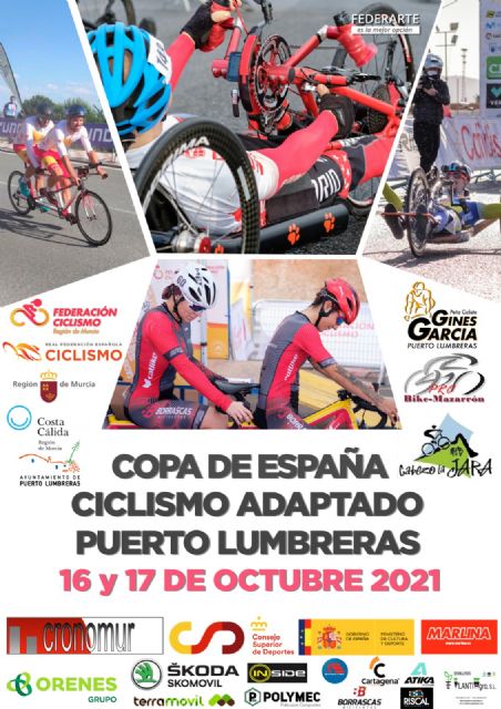 Puerto Lumbreras albergará este fin de semana las dos últimas pruebas puntuables de la Copa de España de Ciclismo Adaptado 2021 - 1, Foto 1