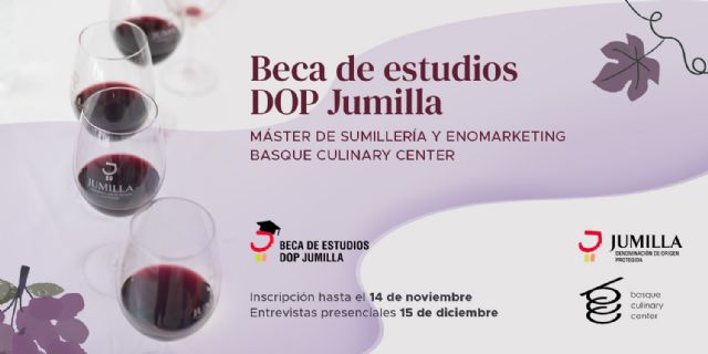 La DOP Jumilla ofrece una beca de estudios para el máster de sumillería y enomarketing en basque culinary center - 1, Foto 1