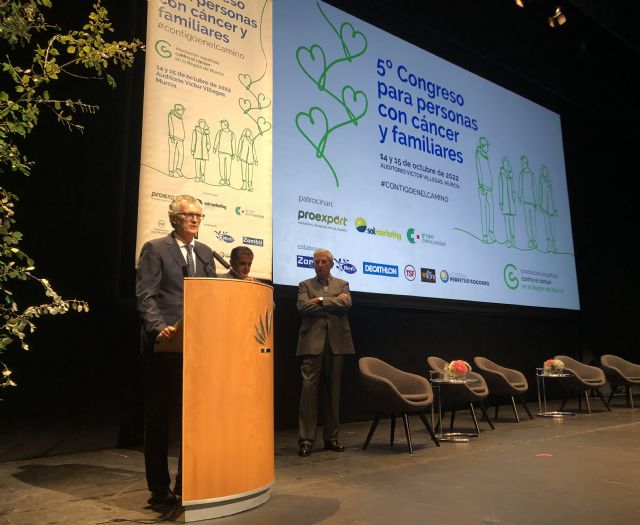 El consejero de Salud, Juan José Pedreño, inaugura el V Congreso de personas con cáncer y familiares - 1, Foto 1