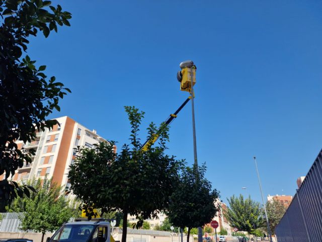 El Ayuntamiento renueva 185 puntos de luz en Churra y Espinardo para reducir el consumo energético y la factura eléctrica - 2, Foto 2