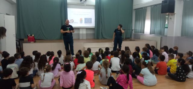 Alumnos de 3° a 6° curso de Primaria de Molina de Segura asisten durante este curso a talleres sobre patrimonio cultural impulsados por la Asociación Cantabaila y Acciona - 3, Foto 3