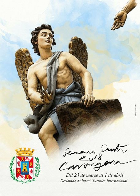 Un ángel, cartel de la Semana Santa 2018 - 1, Foto 1