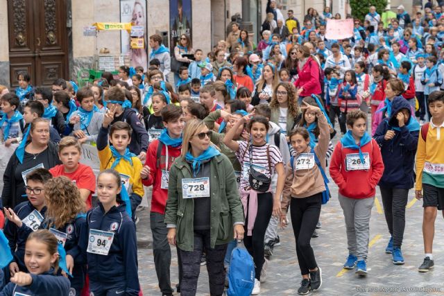 Una marea azul recorre las calles de Cartagena reivindicando el papel de las familias en la prevención de la Diabetes - 1, Foto 1