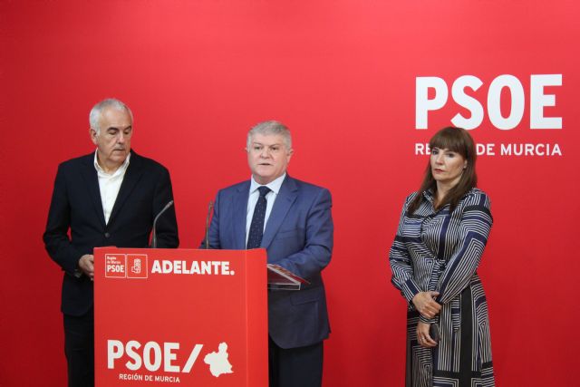 El PSOE de la Región de Murcia propone al Gobierno regional un gran acuerdo para aprobar unos presupuestos regionales para 2023 que aporten estabilidad y soluciones a la Región - 1, Foto 1