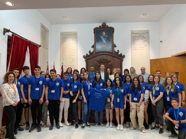 Alumnos de Rumanía, Turquía y Bulgaria participan esta semana en el proyecto Erasmus+ en Lorca con el IES Príncipe de Asturias - 1, Foto 1