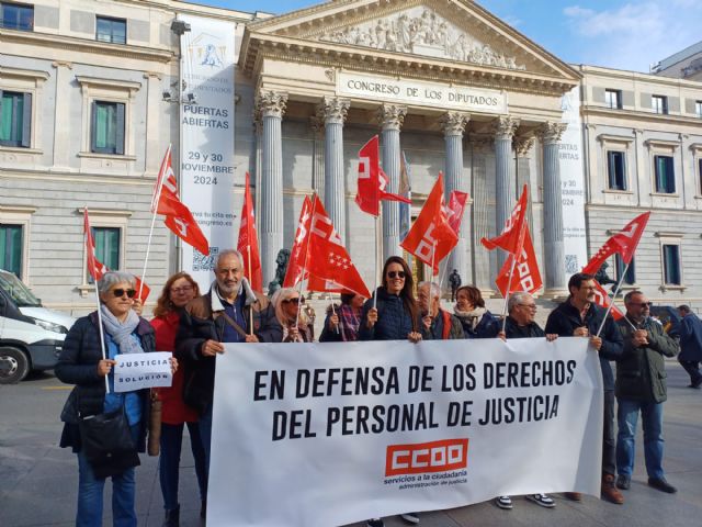 CCOO reclama a los grupos parlamentarios votar en contra del proyecto de Ley de Eficiencia del Servicio Público de Justicia - 1, Foto 1