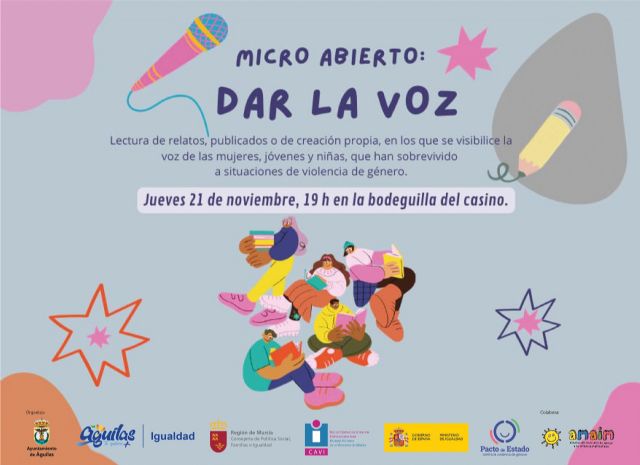 Micro abierto: Dar la voz, un espacio de lucha contra la violencia machista - 1, Foto 1