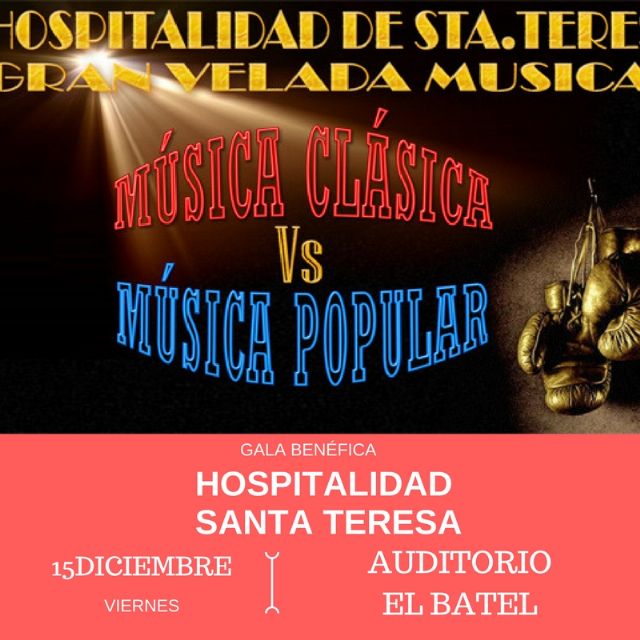 La Hospitalidad de Santa Teresa celebra su tradiconal gala para recaudar fondos en El Batel confrontando dos estilos musicales - 1, Foto 1