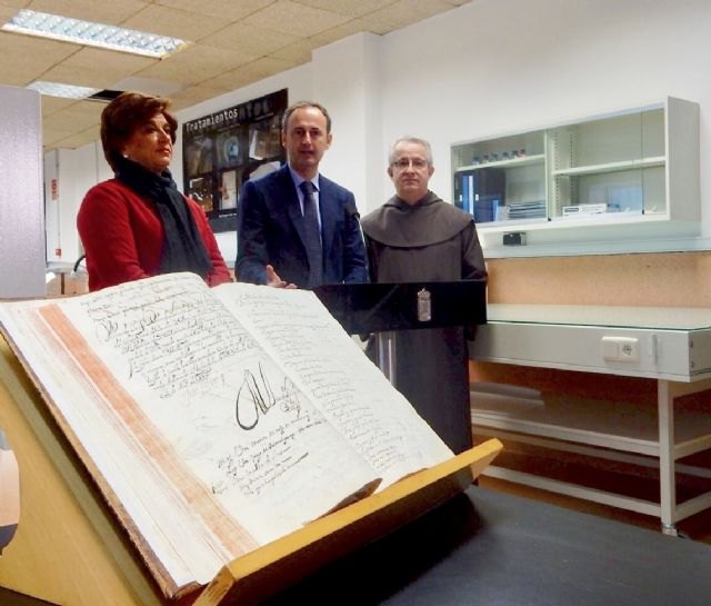 Cultura recupera la historia del Convento de los Carmelitas Descalzos de Caravaca de la Cruz con la restauración de su ´Libro Becerro´ - 3, Foto 3