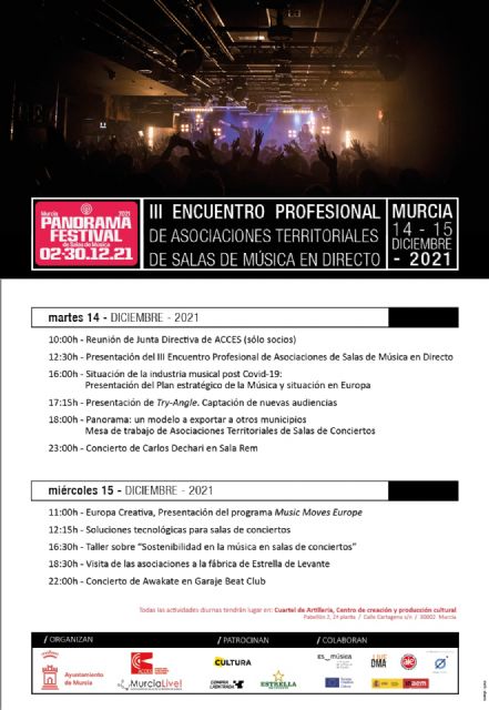 Murcia es sede del III Encuentro Profesional de Salas de Música - 2, Foto 2