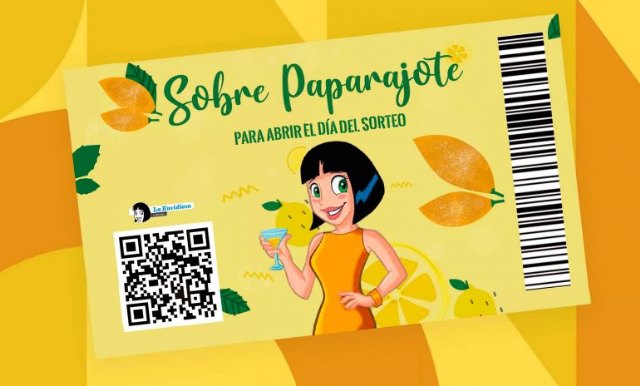 La Envidiosa presenta el Sobre PAPARAJOTE, con el que esta Navidad homenajea a todos los murcianos - 1, Foto 1