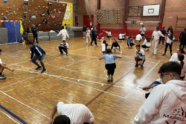 Jornada deportiva del colegio Marista con el programa ADE del Ayuntamiento de Cartagena - 1, Foto 1