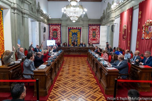 El presupuesto del Ayuntamiento de Cartagena para 2024 sale adelante tras su aprobación inicial en pleno - 1, Foto 1