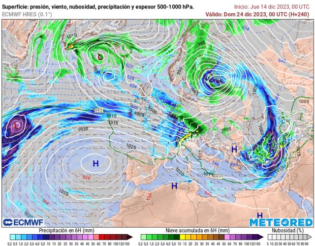 El tiempo de Navidad en España según Meteored: primeras tendencias sobre el frío y la nieve - 1, Foto 1