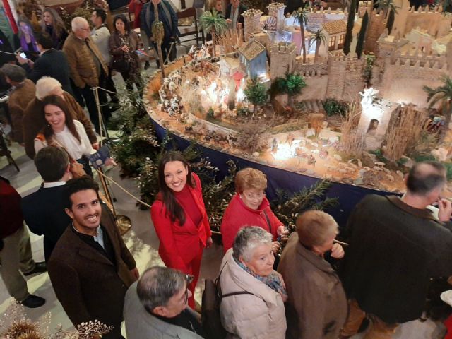 Abre sus puertas en San Juan de Dios el belén de la Peña de La Pava, con los 1.200 años de la fundación de Murcia como motivo escenográfico - 1, Foto 1