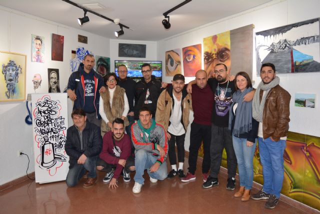 La exposición 25 años de graffiti en Águilas hace un recorrido por la historia del arte urbano de la localidad - 1, Foto 1