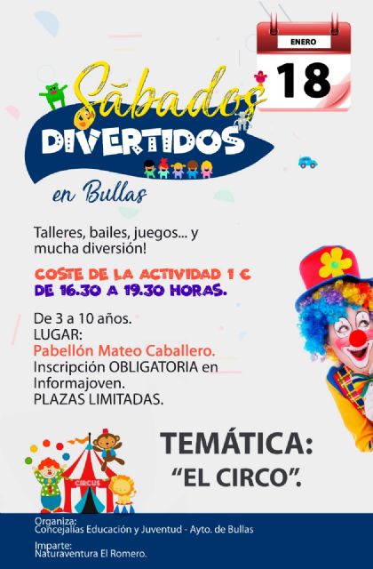 El circo será la temática del próximo ''Sábado Divertido'' - 1, Foto 1