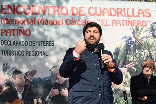 López Miras asiste a XXXIV Encuentro de Cuadrillas de Patiño - 1, Foto 1