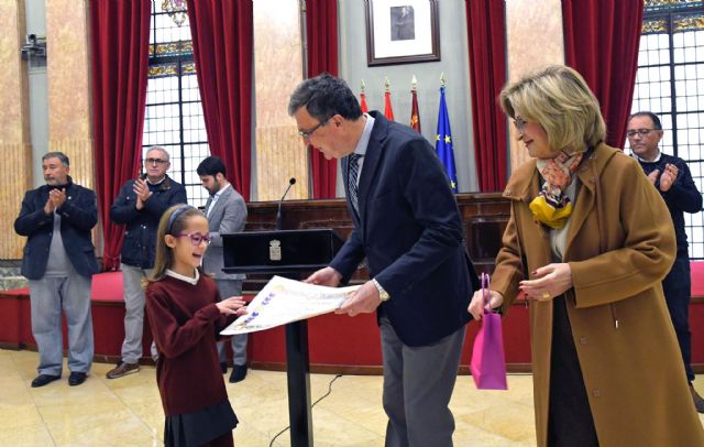 Cerca de 200 alumnos de primaria de colegios de Murcia participan en el concurso 'Dibuja tu Belén' - 2, Foto 2