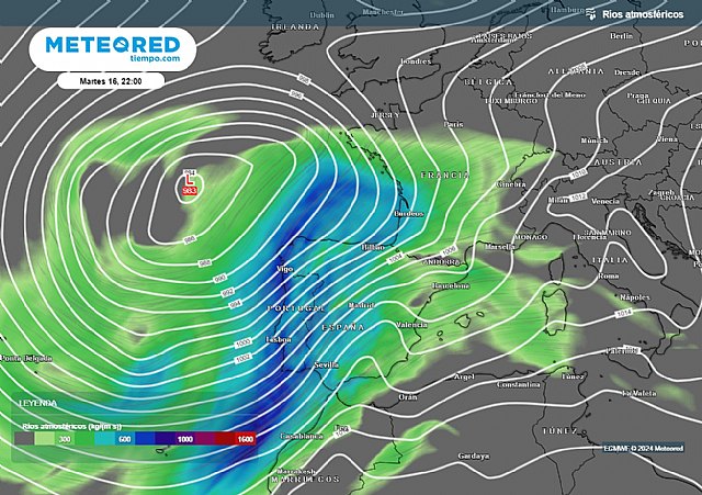 La previsión de Meteored: la borrasca Irene dejará lluvias de más de 100 l/m² - 1, Foto 1